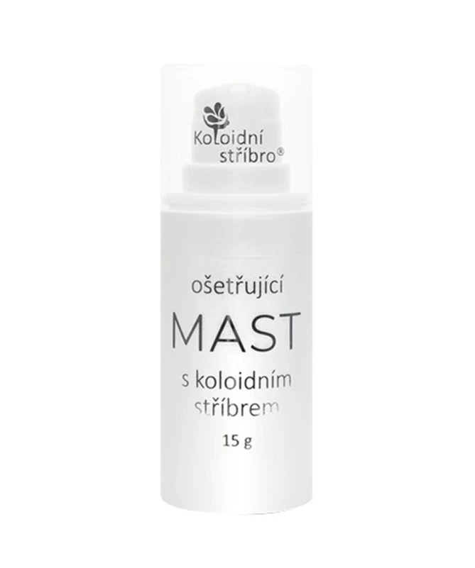 Koloidní stříbro ošetřující mast 15g