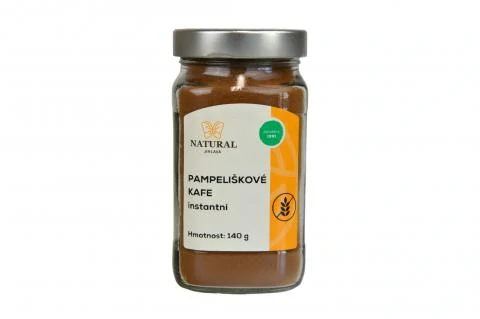 Pampeliškové kafe 100% instantní bez lepku - Natural 140g