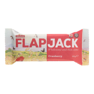 Flapjack ovesný brusinka bezlepkový 80 g BRYNMOR