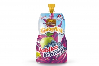 Ovocňák jablko + borůvka 250ml