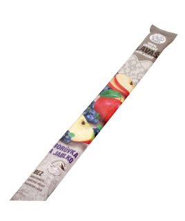 Osvěžující ovocná trubička  borůvka/jablko 140g Nara Natur