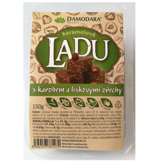 LADU s karobem a lískáči 150 g