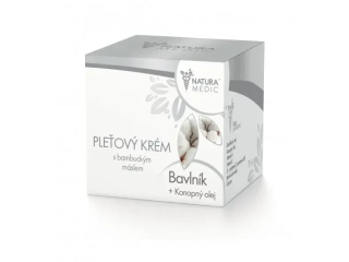 KRÉM S BAMBUCKÝM MÁSLEM - BAVLNÍK + KONOPNÝ OLEJ 150g