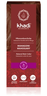Khadi rostlinná barva na vlasy MAHAGONOVÁ
