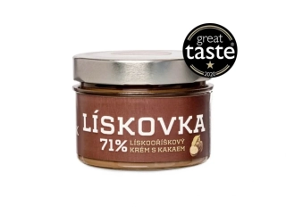 Lískovka – 71% lískoořískový krém s kakaem