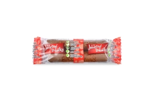 Jablečné trubičky s karobovou polevou - Trutna 24g