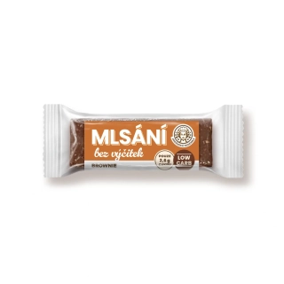 Tyčinka Štíhlá linie bez výčitek BROWNIE 40g