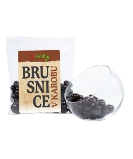 Brusnice v karobu 100g IPJ NATUR