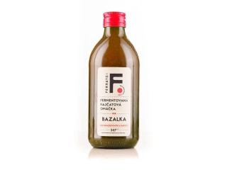 Fermentovaná rajčatová zálivka - Bazalka 347ml