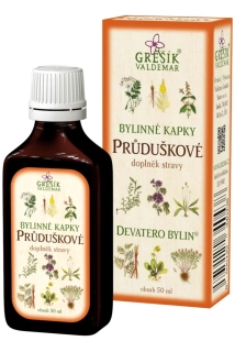 Průduškové kapky 50ml Grešík