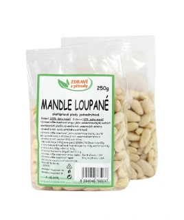 Mandle loupané 250 g