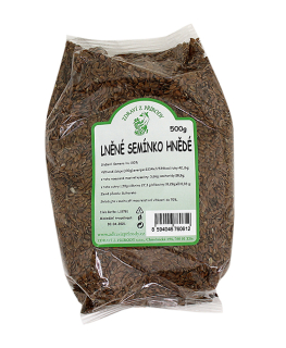 Len hnědý 500 g