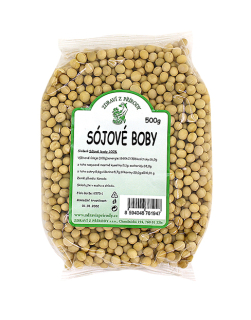 Sojové boby 500g